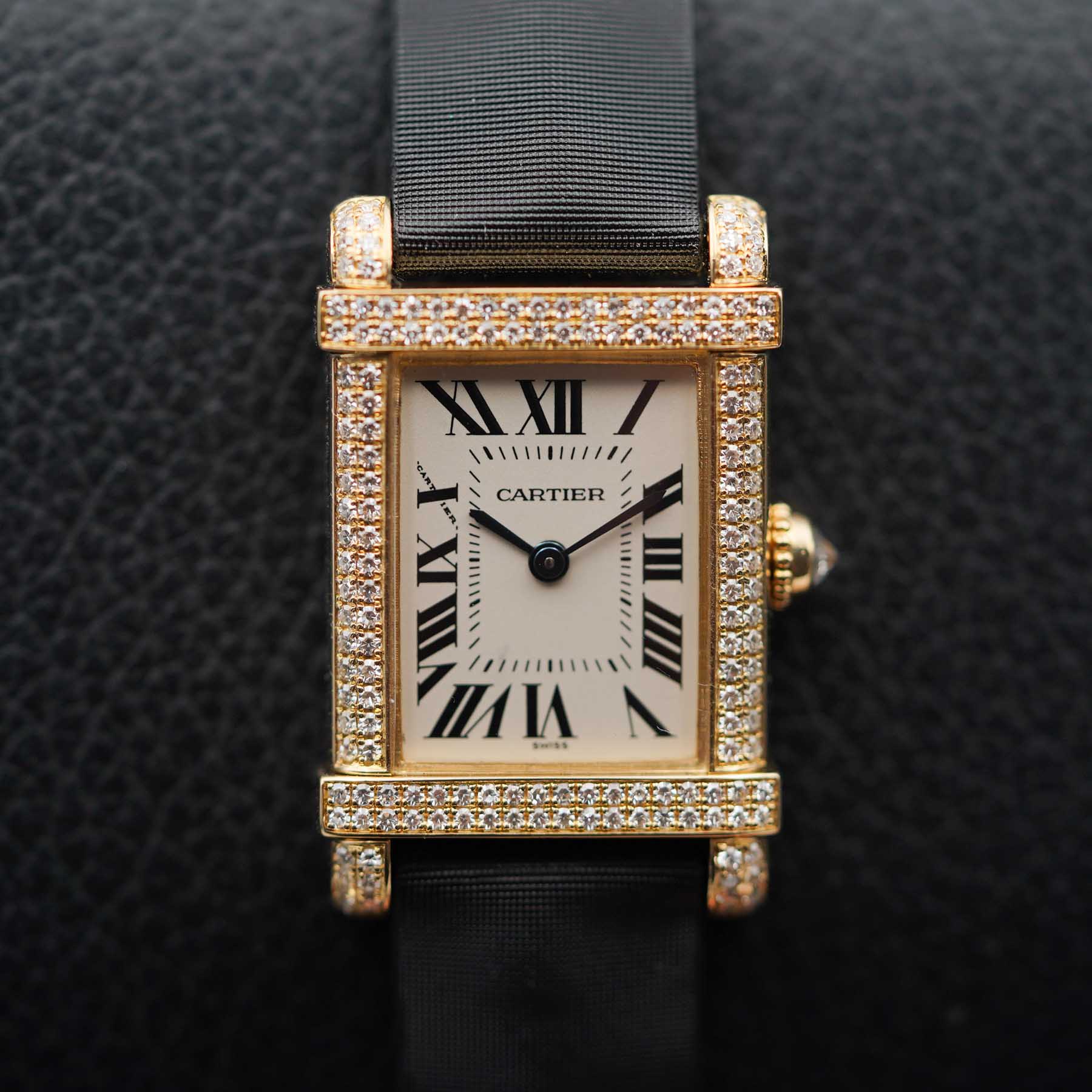 Cartier Tank Chinoise Diamonds