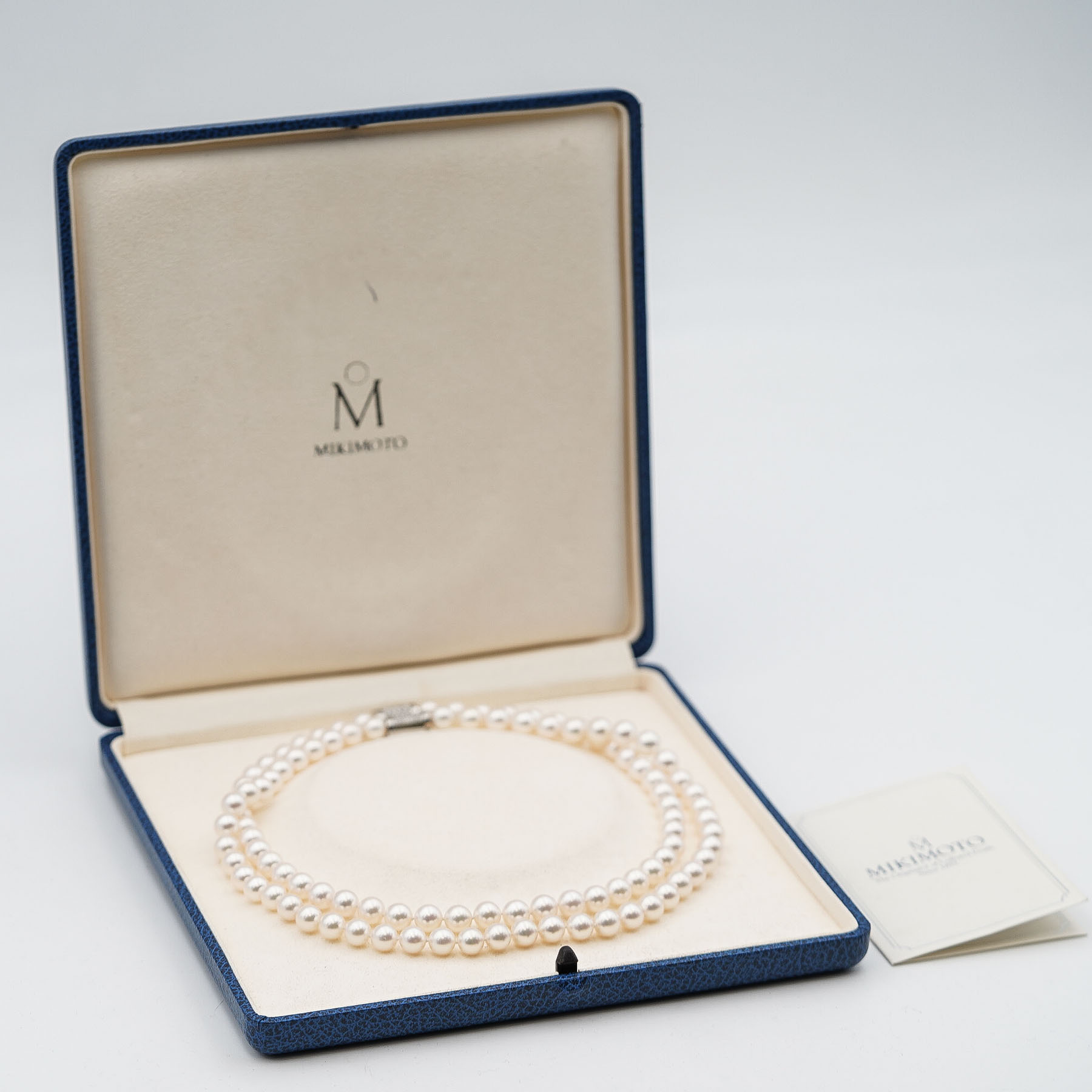 Mikimoto Akoya Double Strand Necklace