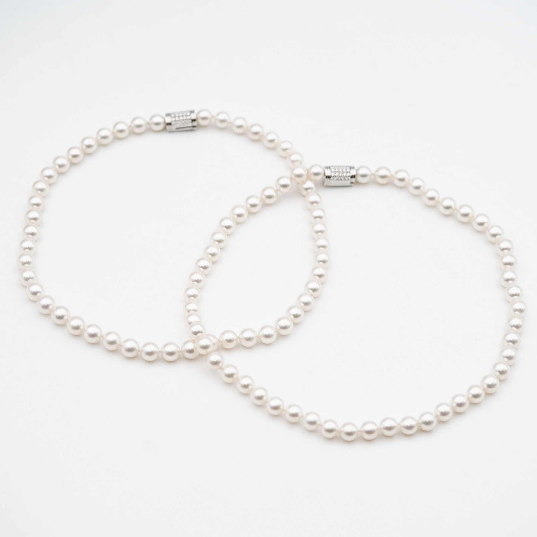 Mikimoto Akoya Double Strand Necklace