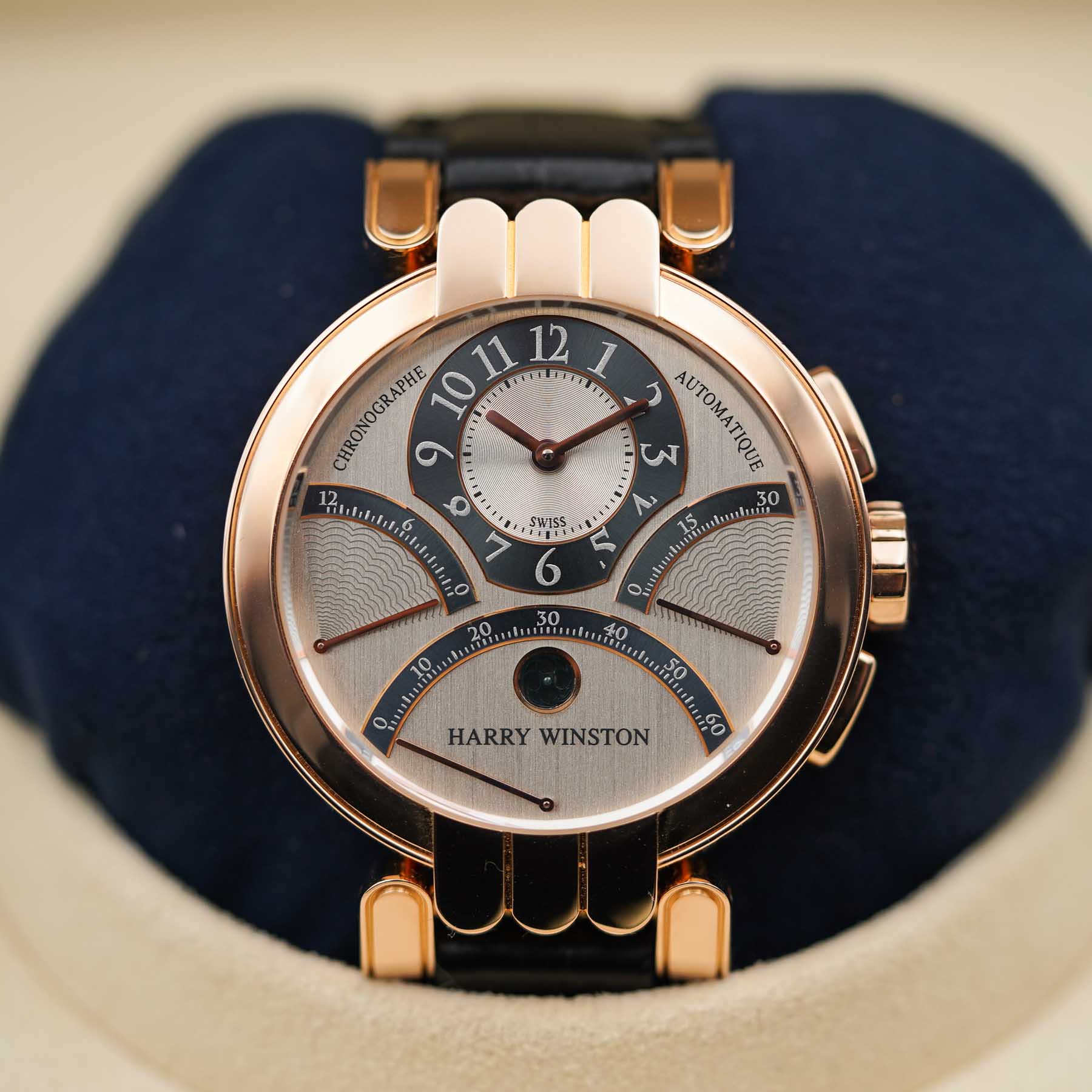 Harry Winston Premier Retrograde Chronograph