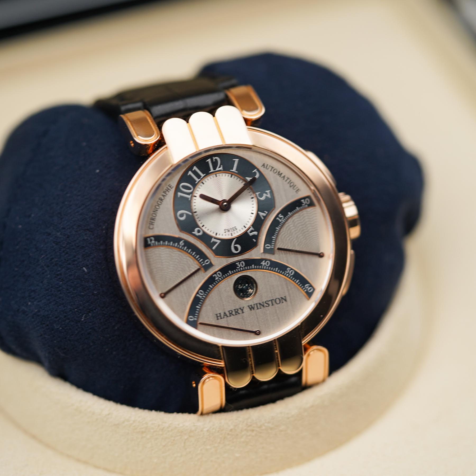 Harry Winston Premier Retrograde Chronograph