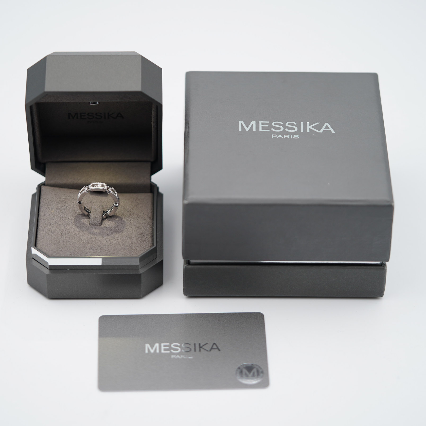 Messika Move Link Multi Pavée Ring