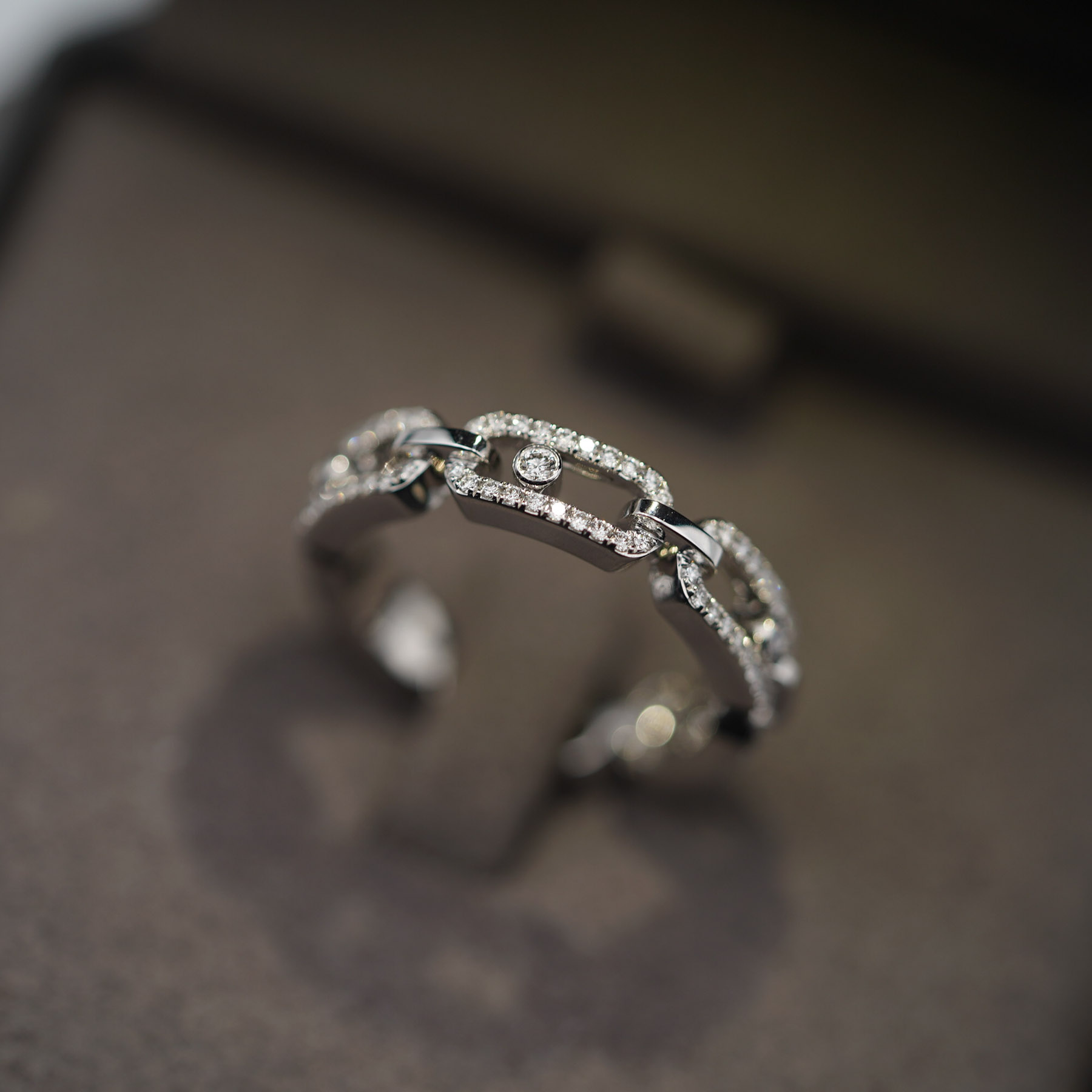 Messika Move Link Multi Pavée Ring