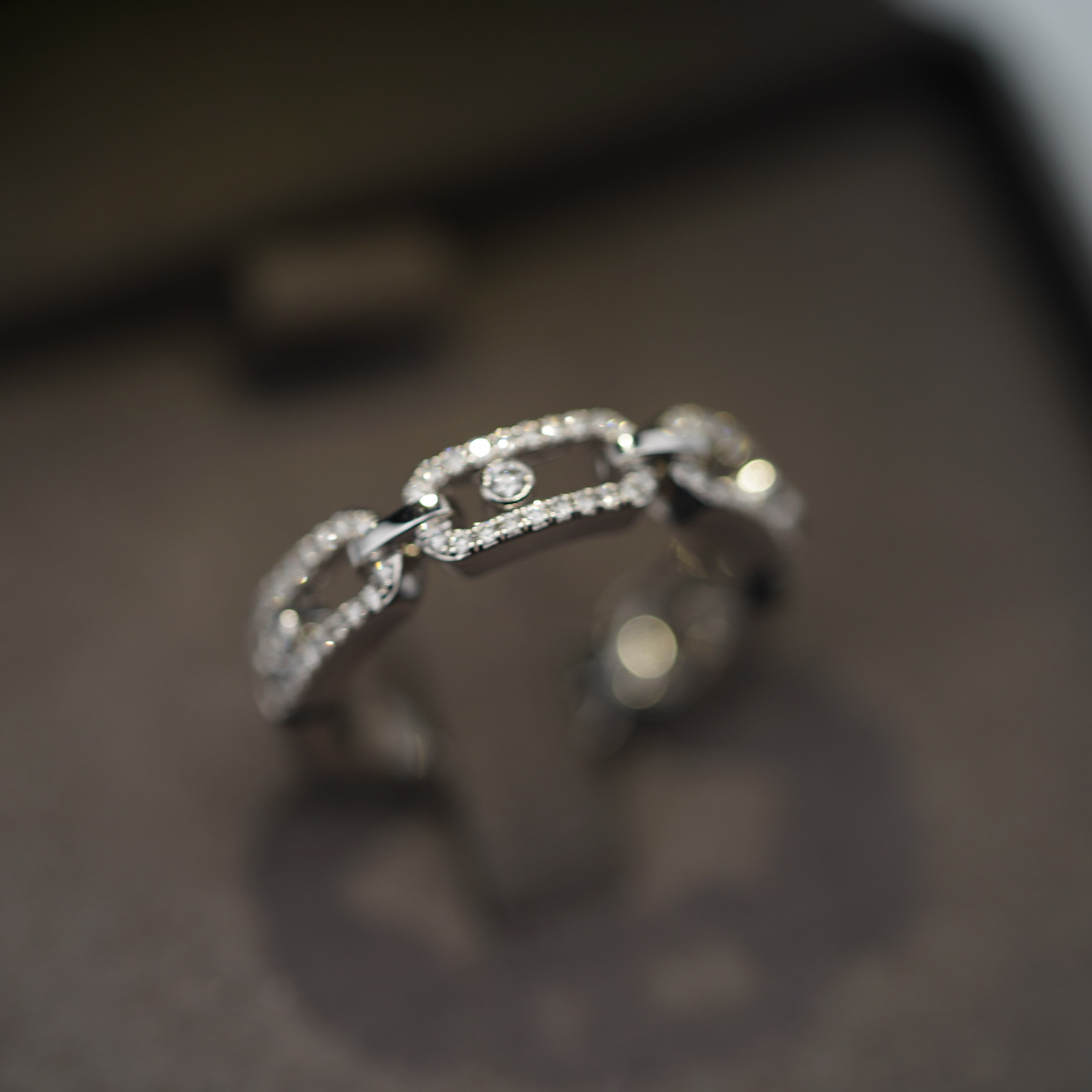 Messika Move Link Multi Pavée Ring