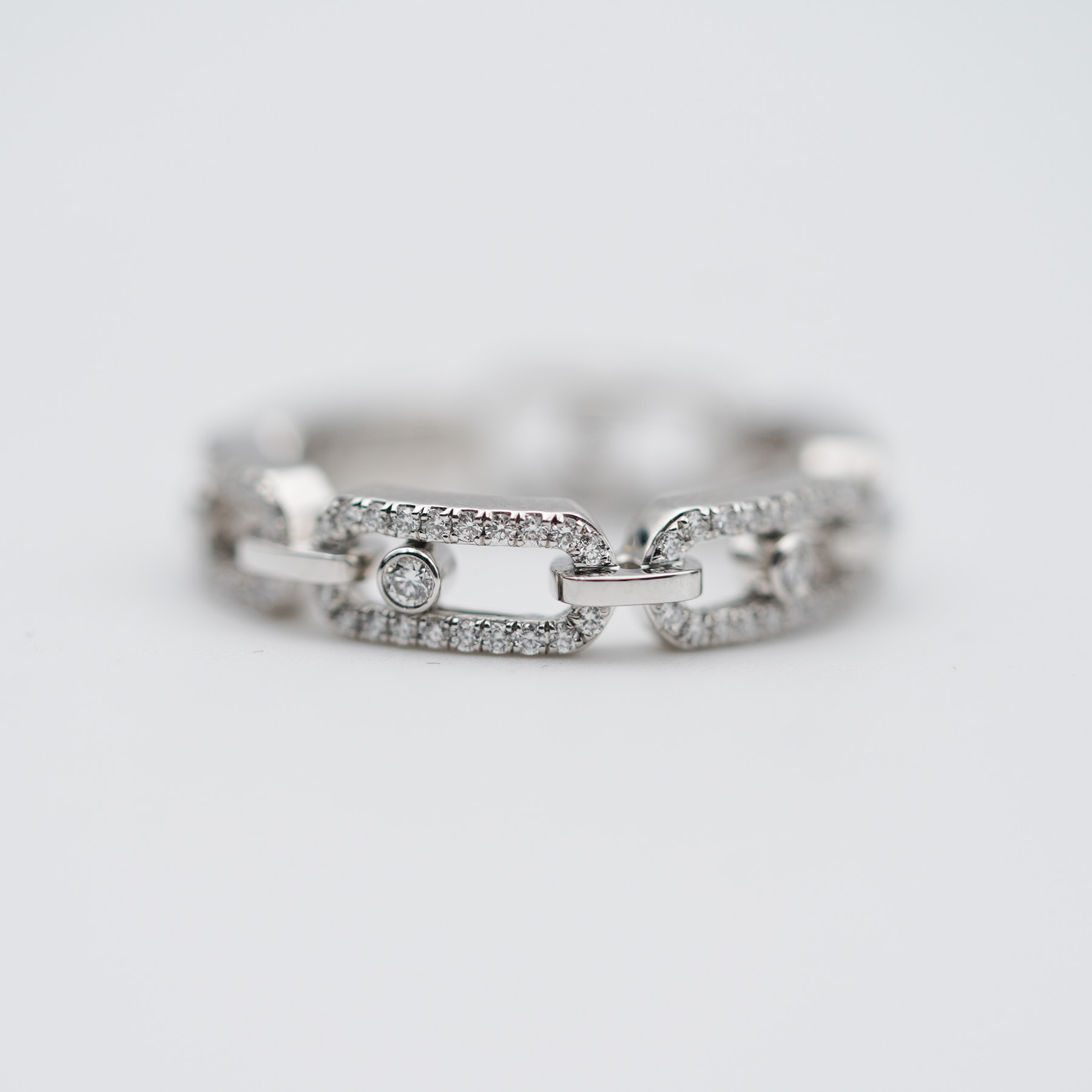 Messika Move Link Multi Pavée Ring