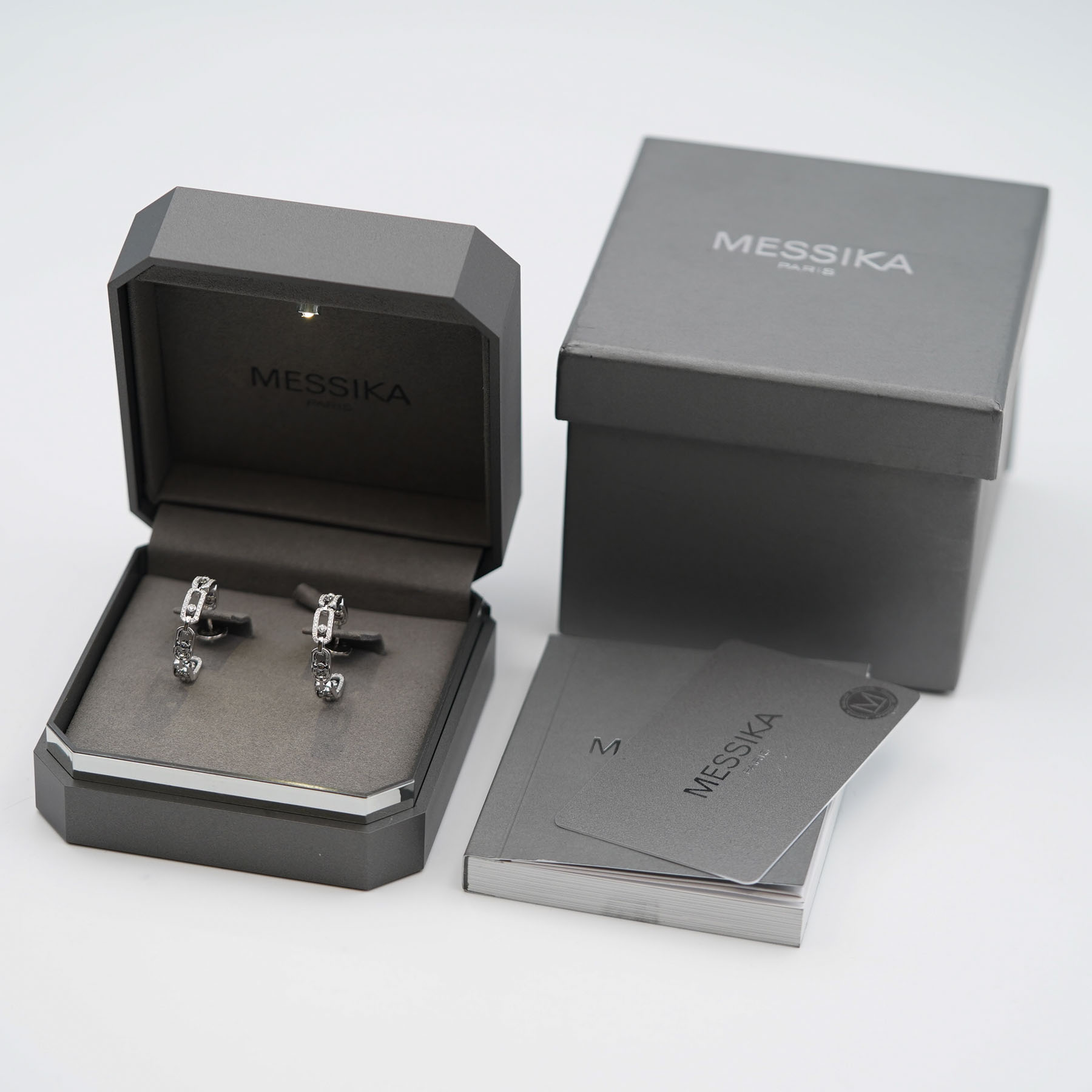 Messika Move Link SM Hoop Earrings Earrings