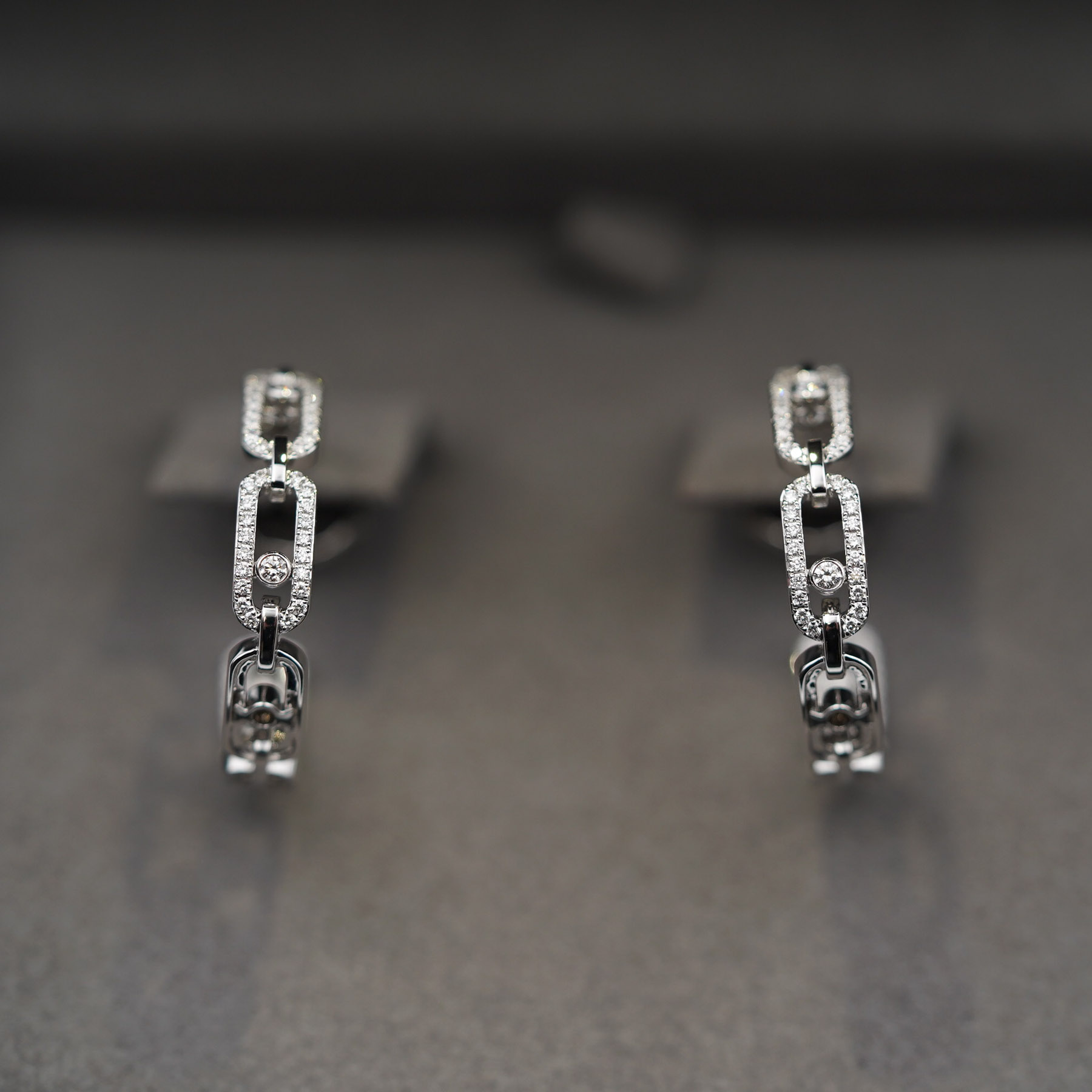 Messika Move Link SM Hoop Earrings Earrings