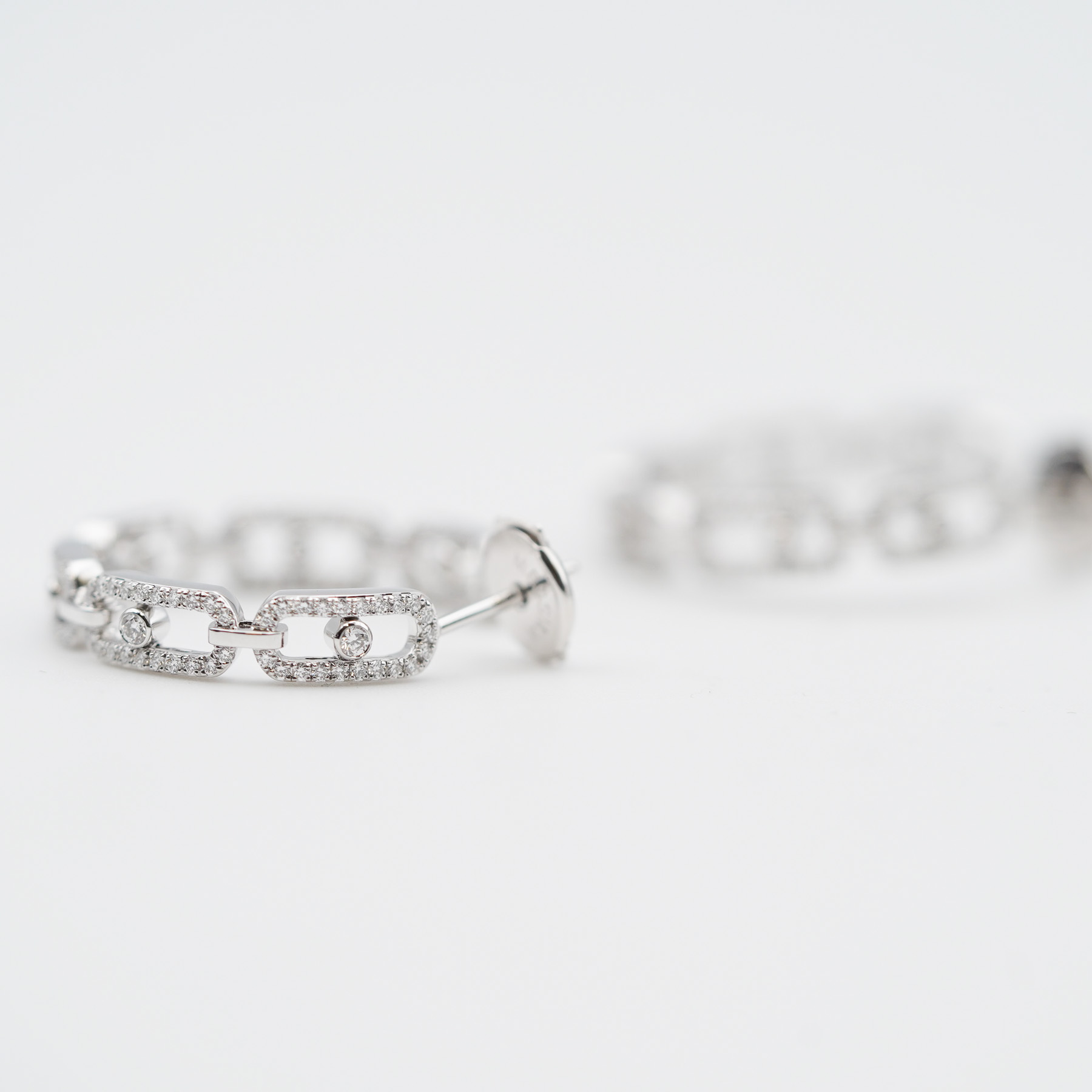 Messika Move Link SM Hoop Earrings Earrings
