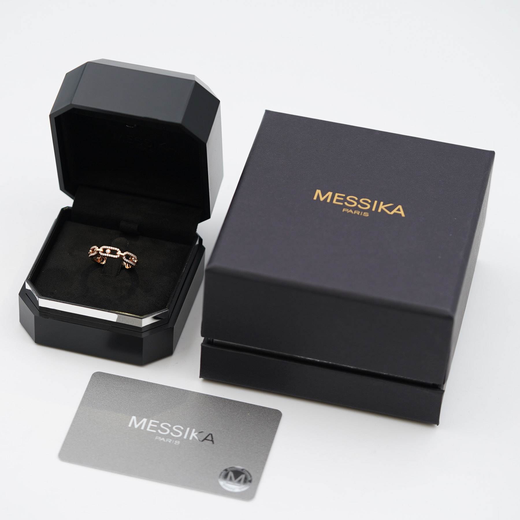 Messika Move Link Multi Pavée Ring