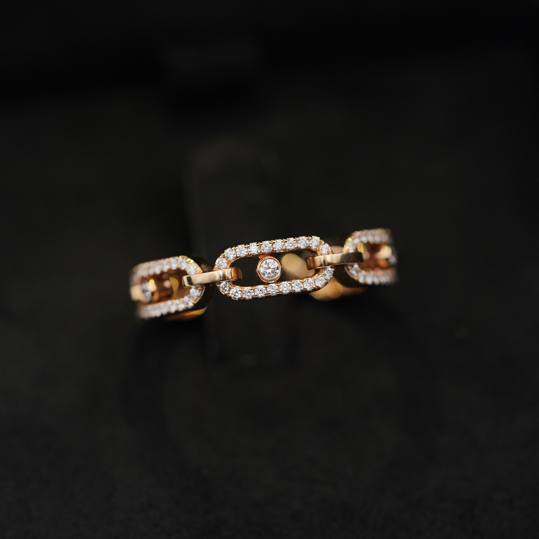 Messika Move Link Multi Pavée Ring