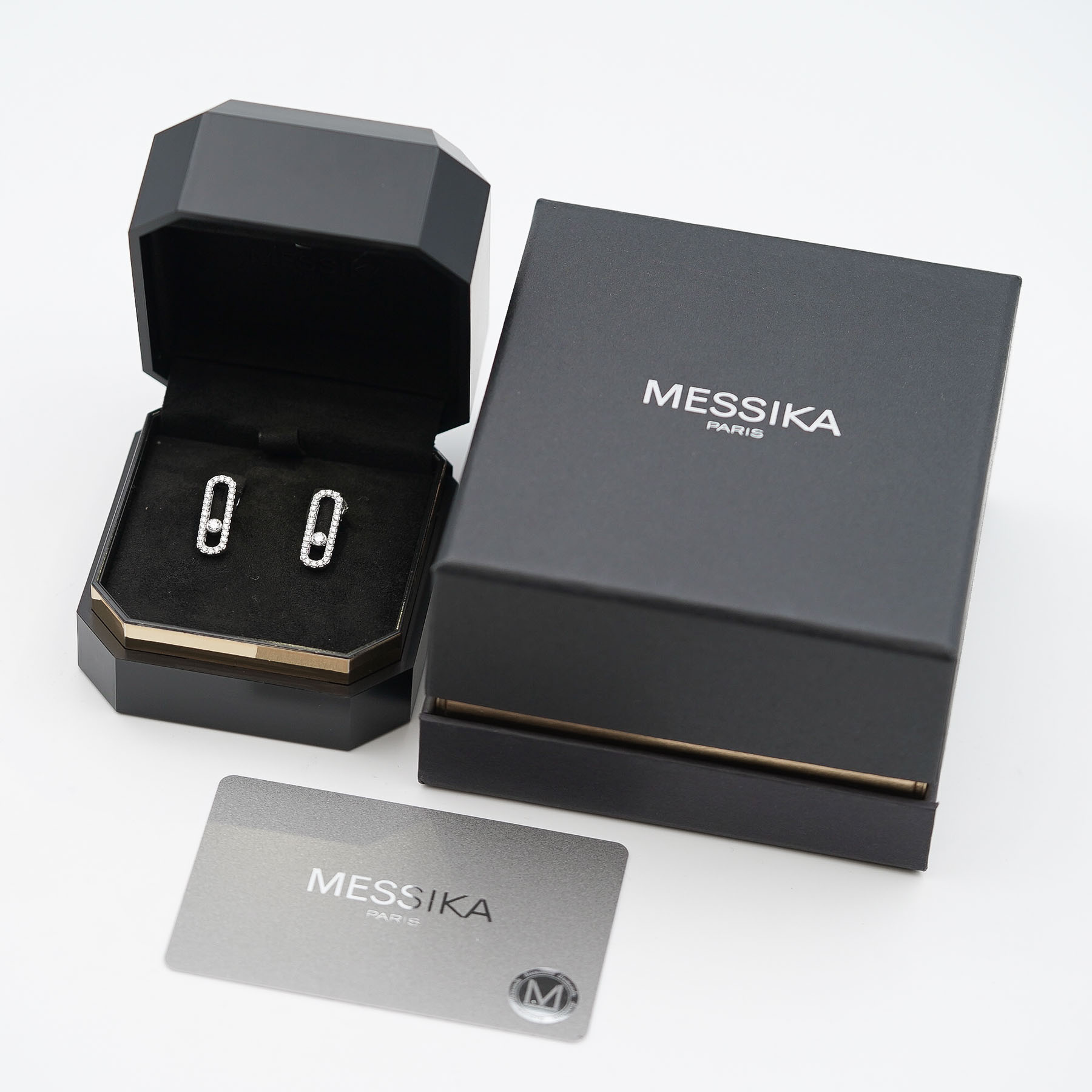 Messika Move Uno Diamond Pavé Earrings Earrings