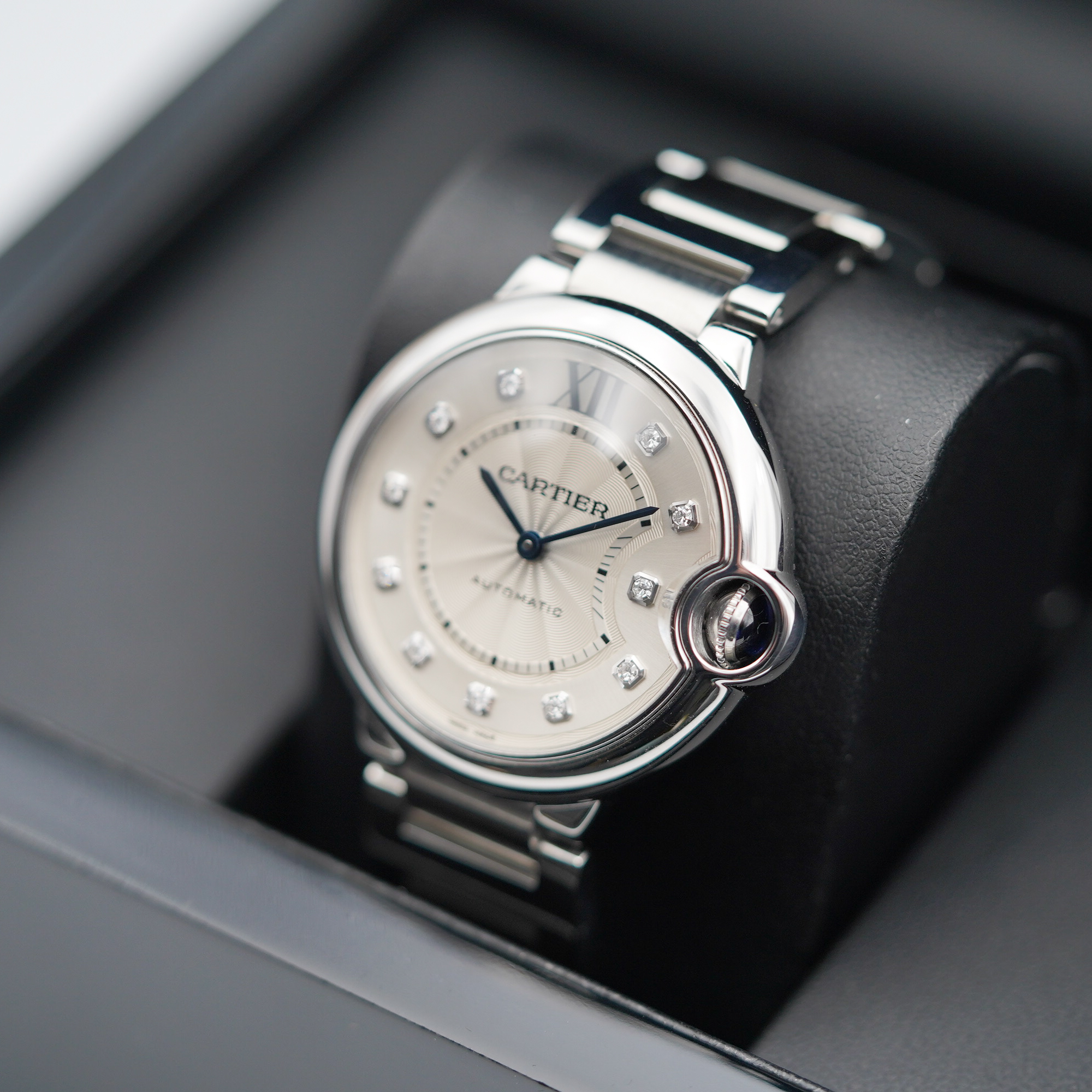 Cartier Ballon Bleu 36mm Diamonds