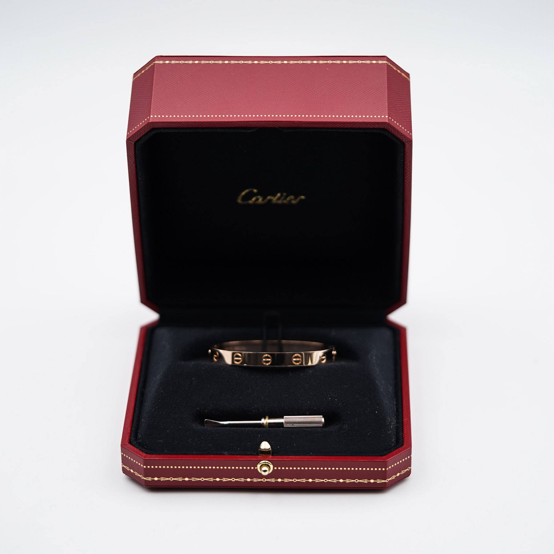 Cartier Love Rose Gold Bracelet