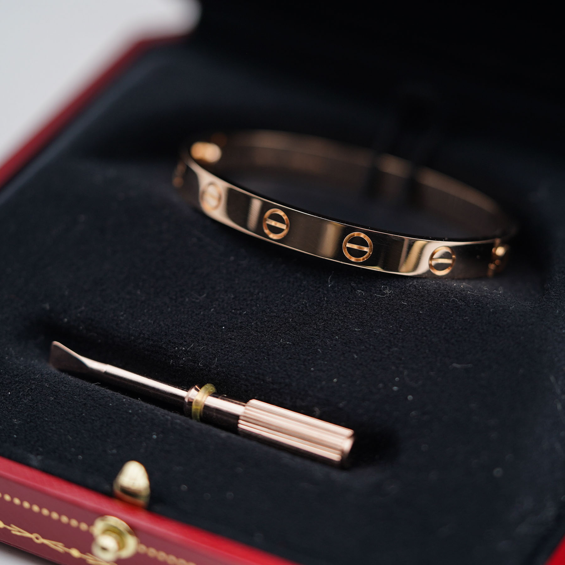 Cartier Love Rose Gold Bracelet
