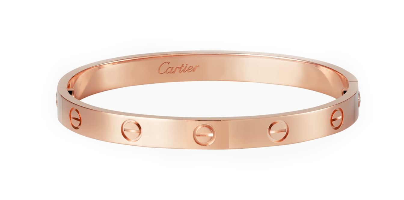 Cartier Love Rose Gold Bracelet