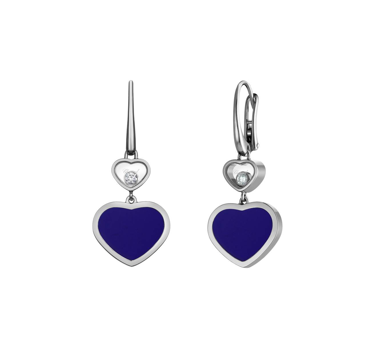 Chopard Happy Hearts Diamond Earrings