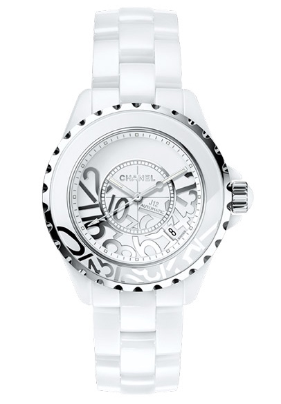 Chanel J12 Graffiti Ceramic 38 mm