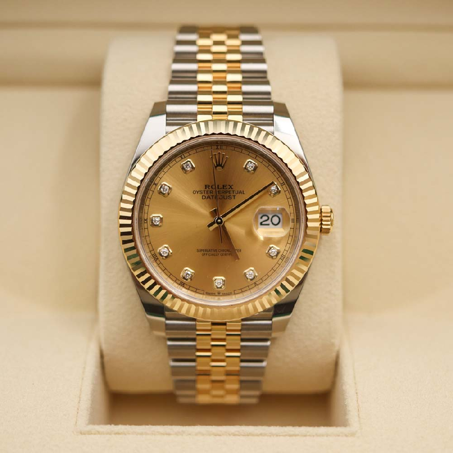 Datejust 41 bicolor best sale