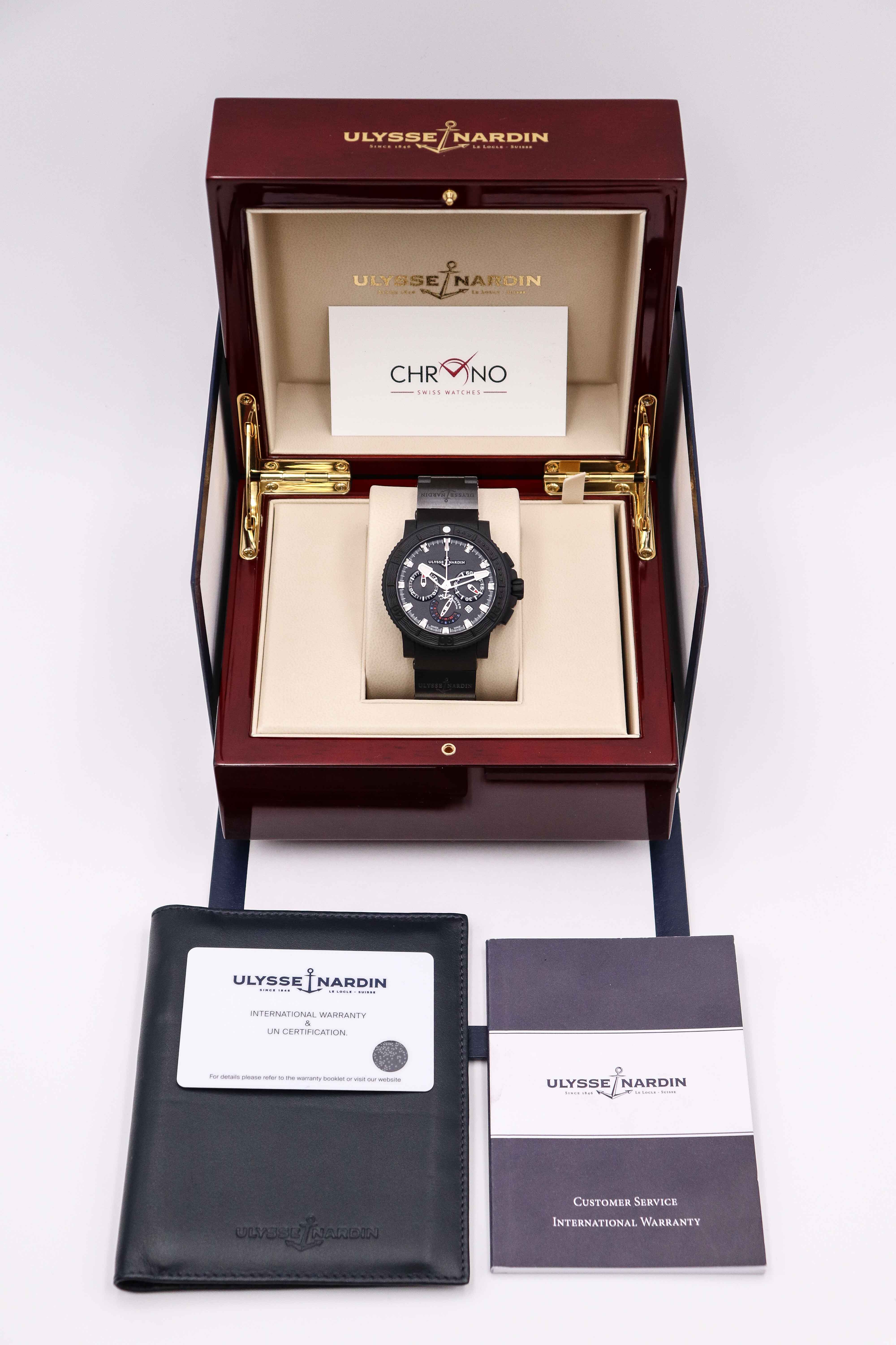 Ulysse Nardin Marine Black Sea Chronograph