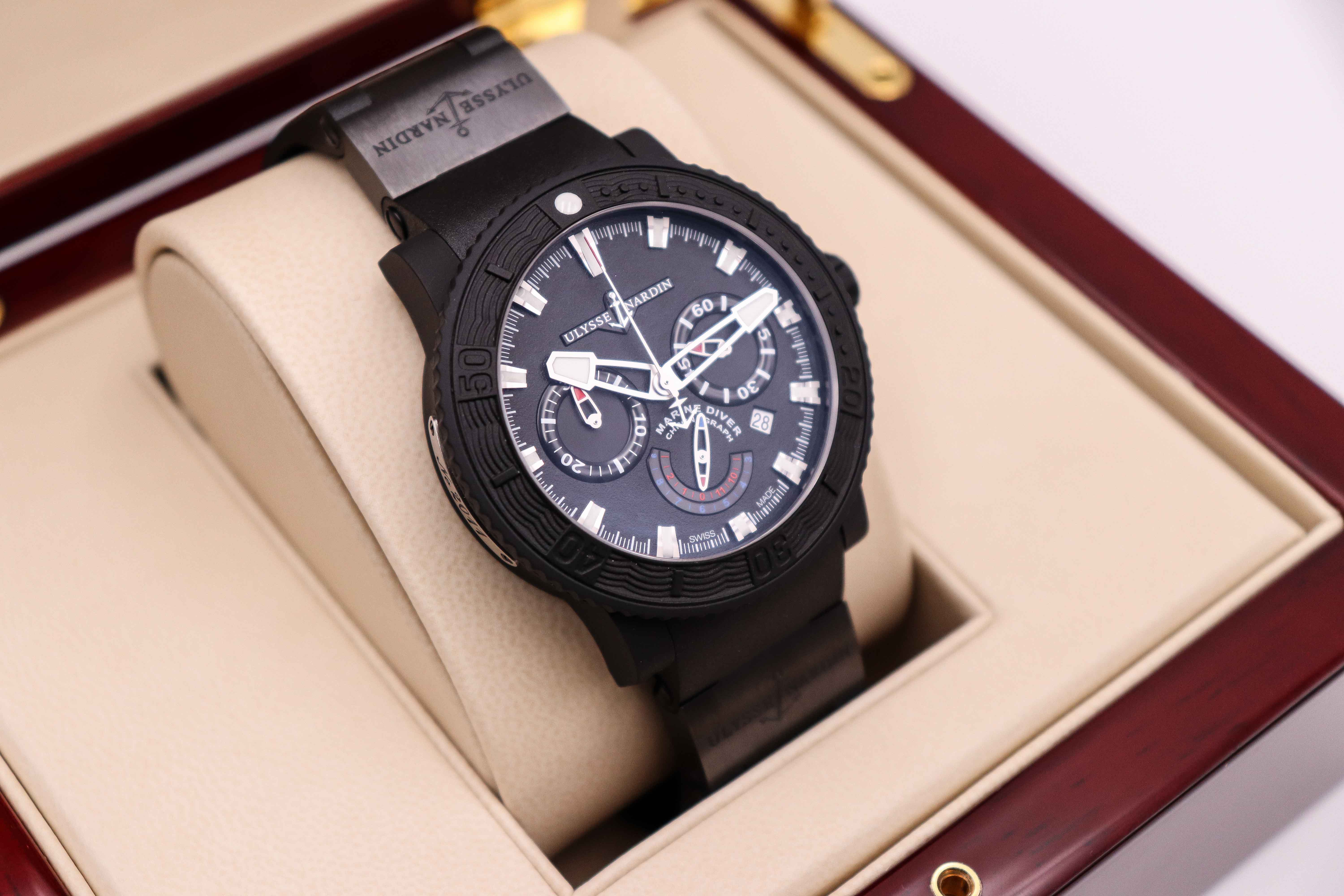 Ulysse nardin hotsell black sea chronograph