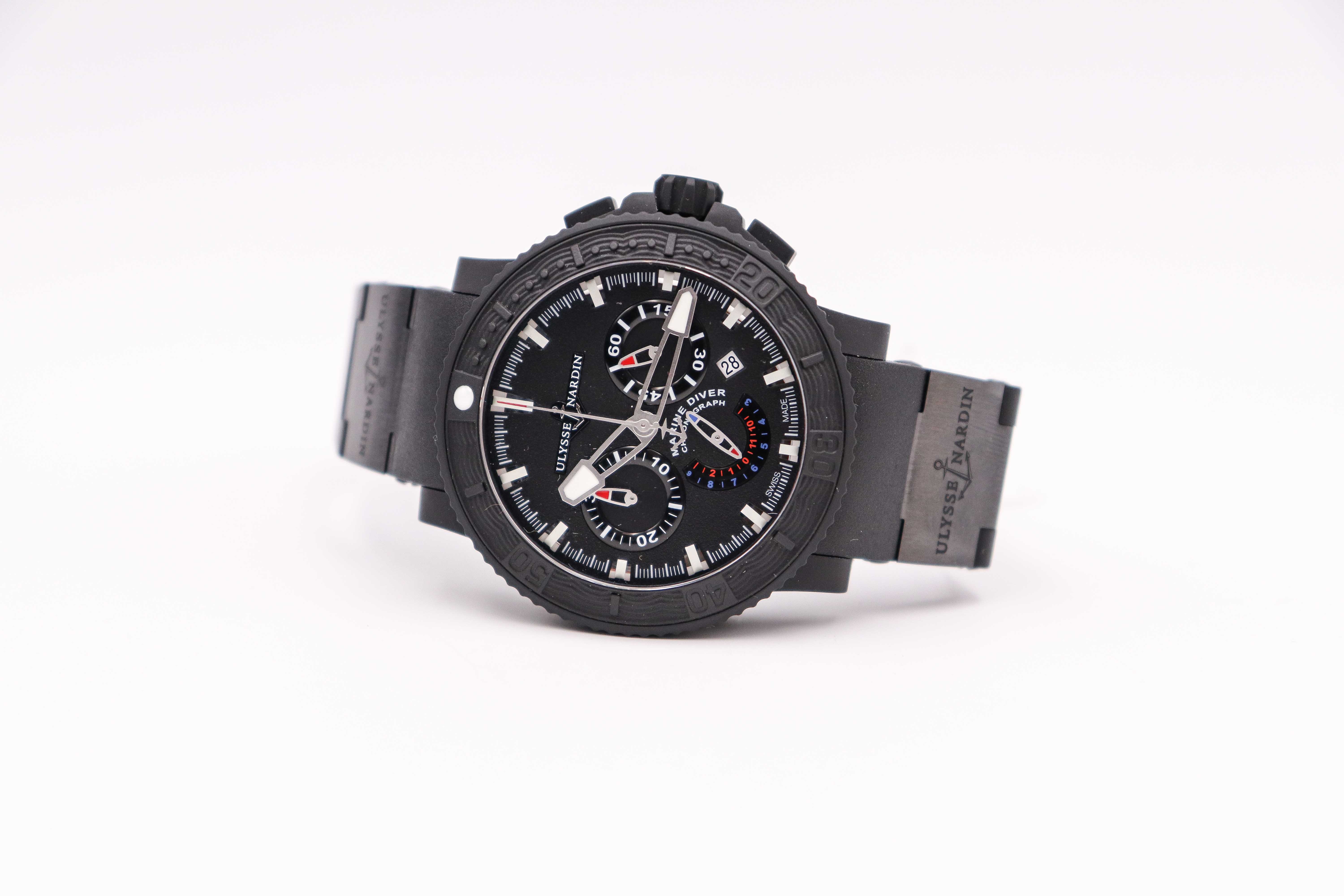 Marine Black Sea Chronograph Ulysse Nardin 353 92 3C