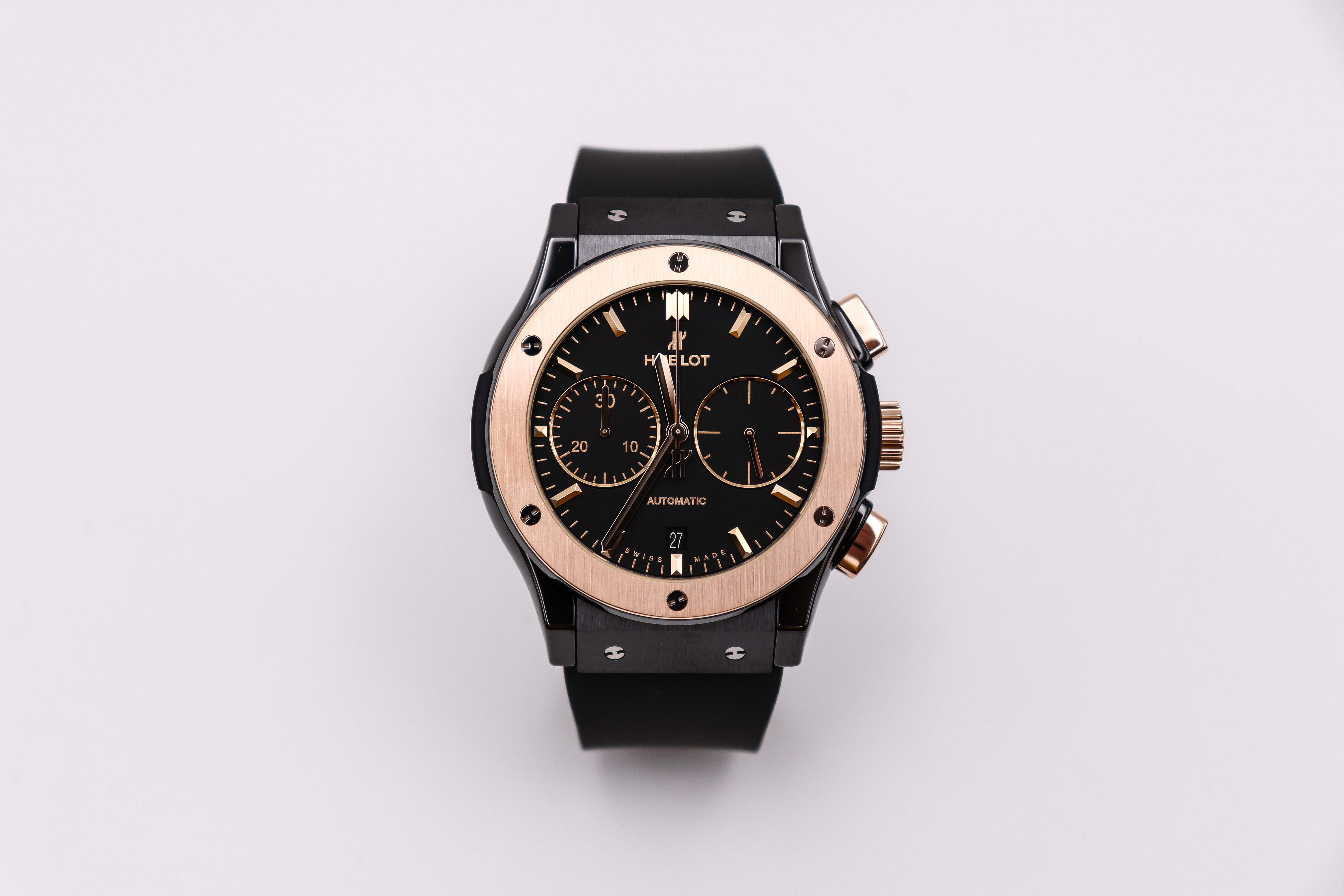 Hublot Classic Fusion 45 Chronograph Ceramic King Gold