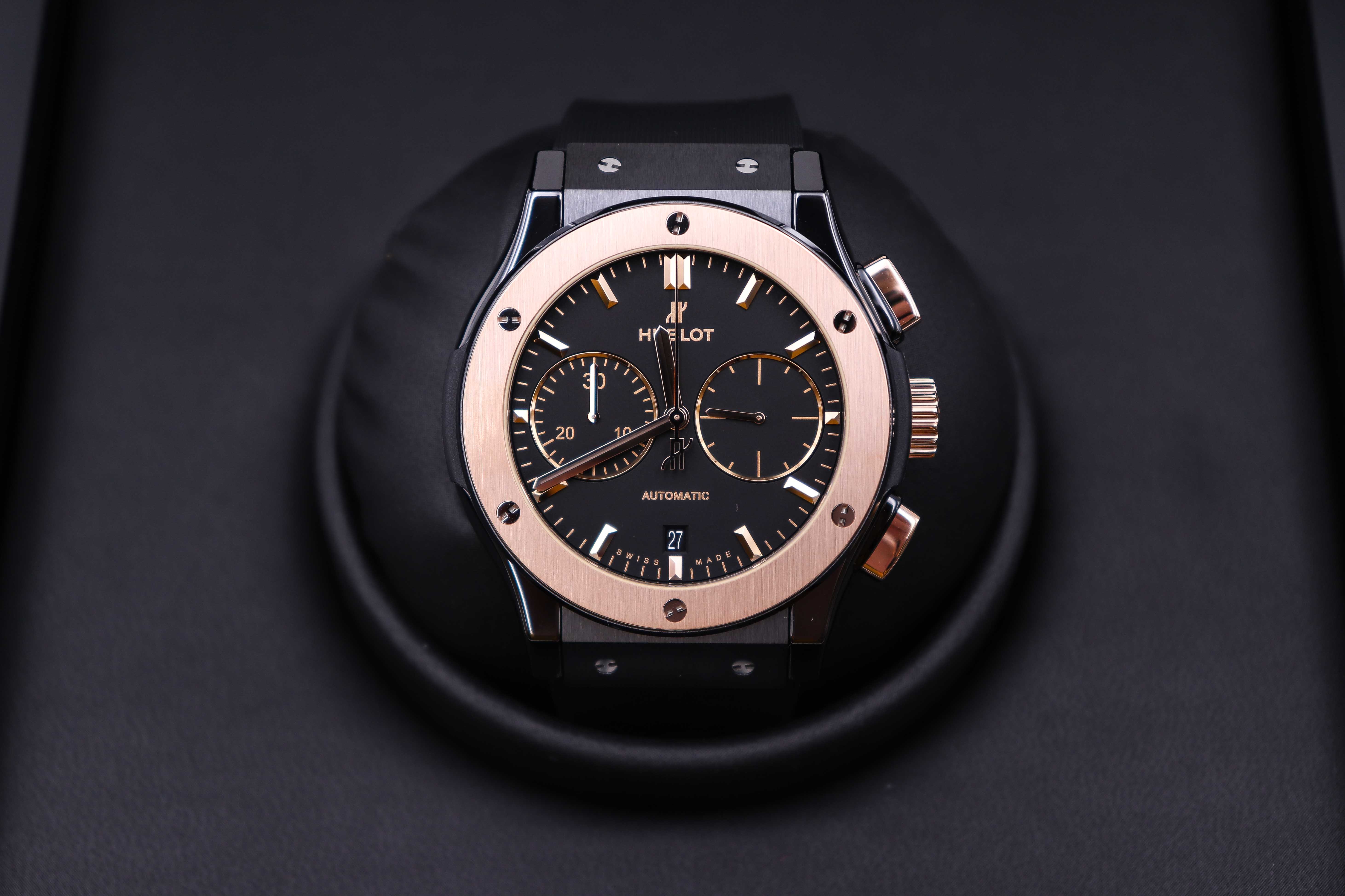 Hublot Classic Fusion 45 Chronograph Ceramic King Gold