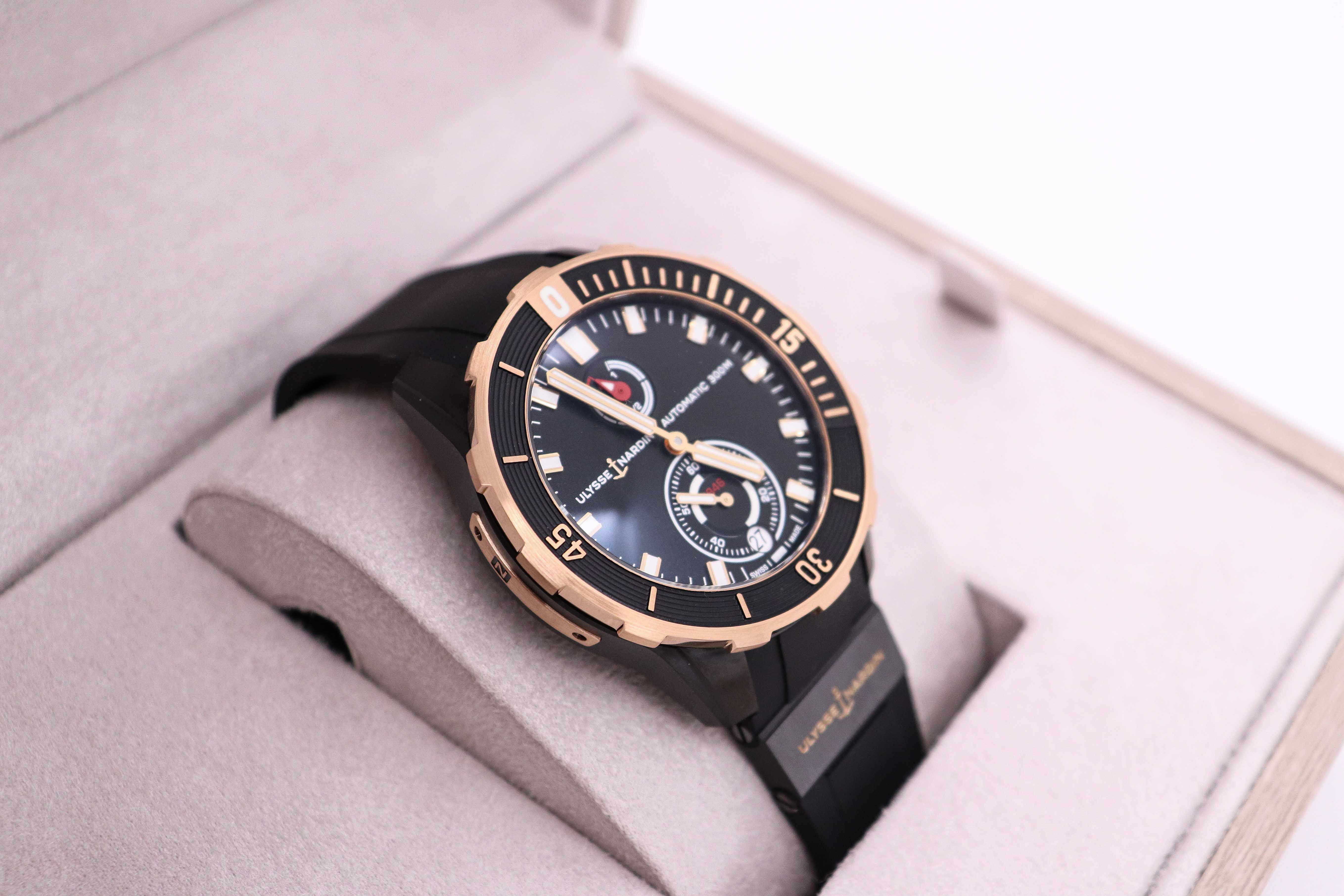 Diver Chronometer Ulysse Nardin 1185 170 3 BLACK