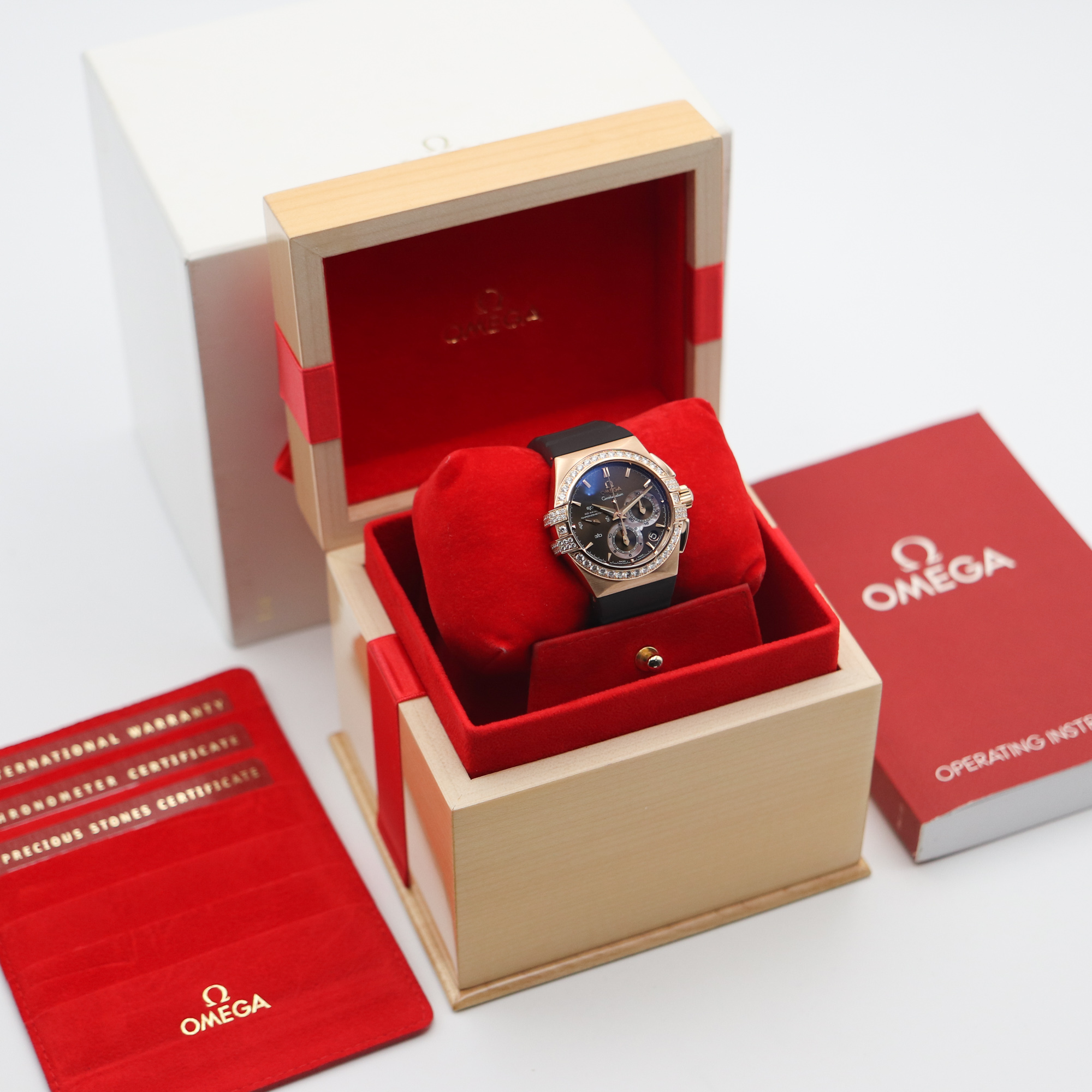 Constellation Double Eagle CoAxial Chronograph Omega 121.57.35.50