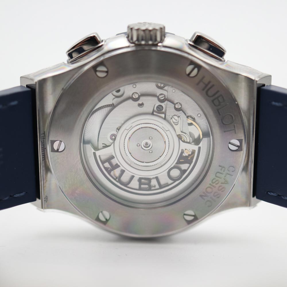 Hublot Classic Fusion 42 Chronograph Titanium Blue 