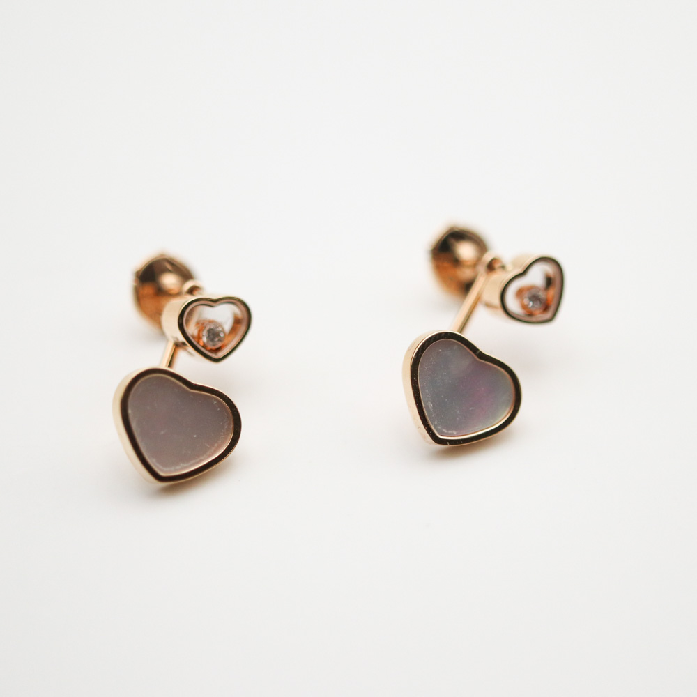 Chopard Happy Hearts Diamond Ohrringe