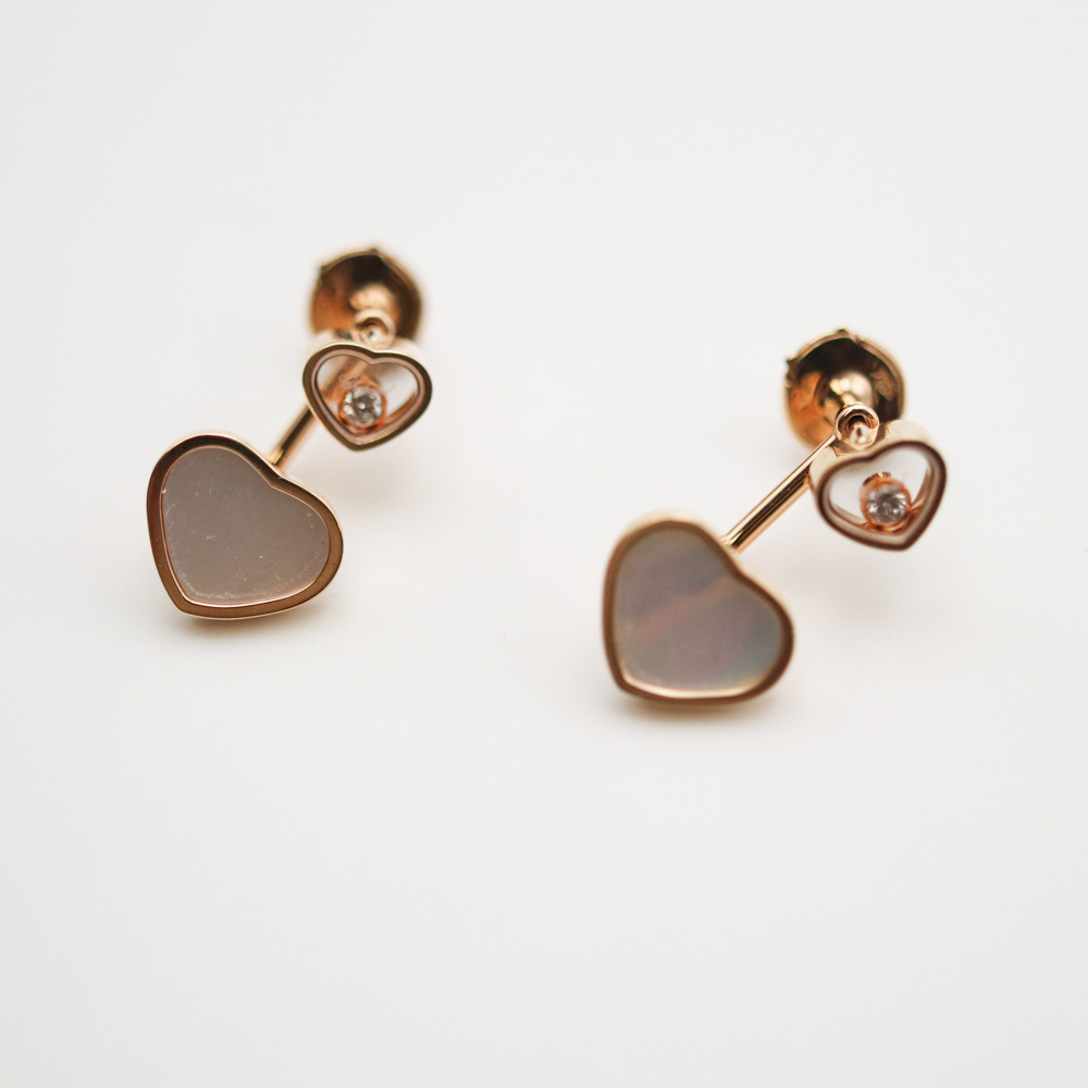 Chopard Happy Hearts Diamond Ohrringe