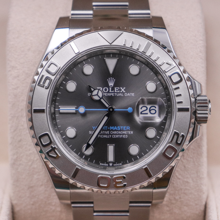 rolex yacht master 40 grey dial