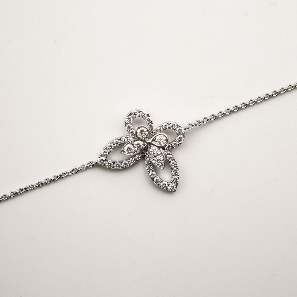 Graff Butterfly Silhouette Diamond Mini Bracelet Armschmuck