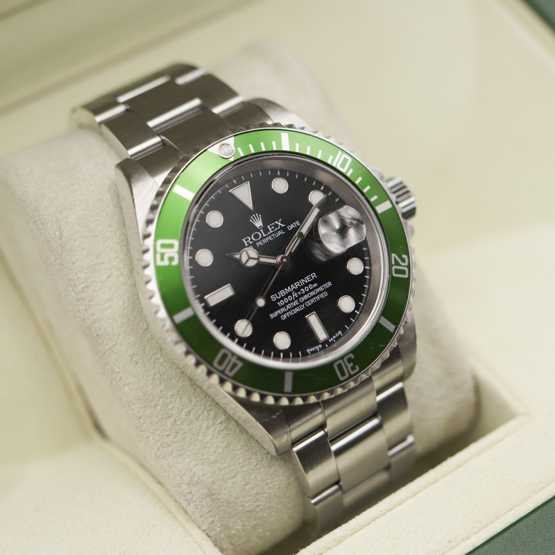 Rolex Submariner Kermit "Flat 4"