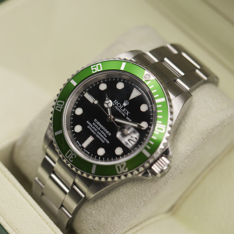 Rolex Submariner Kermit "Flat 4"
