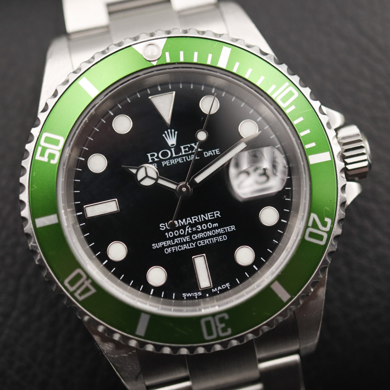 Rolex Submariner Kermit "Flat 4"