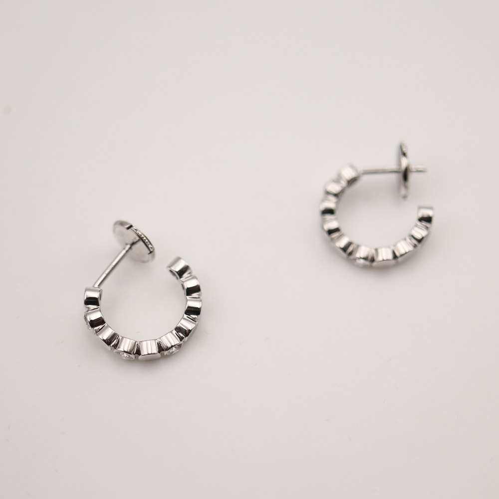 Messika D-Vibes Mini Hoop Earrings Earrings