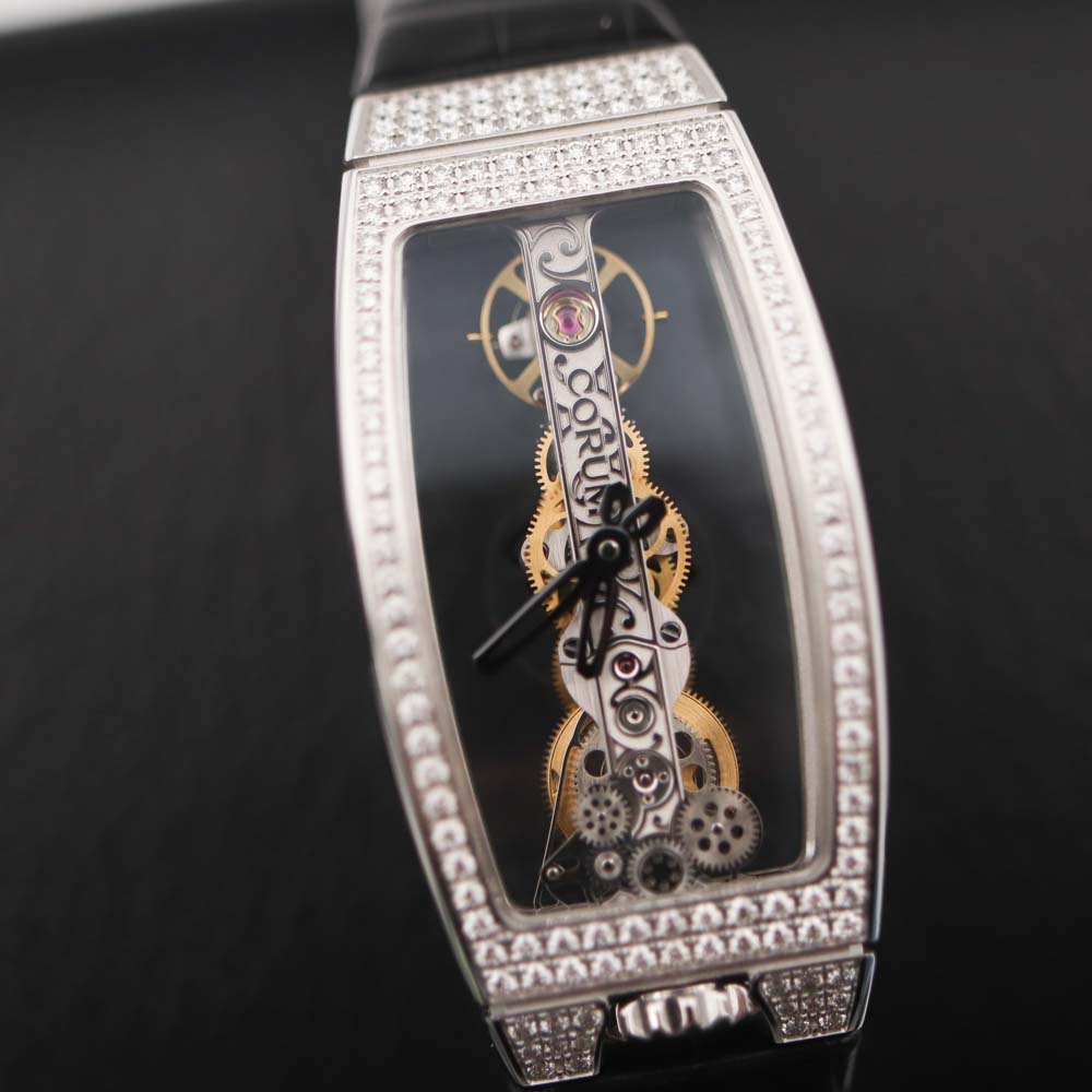 Corum  Golden Bridge Miss White Gold Diamonds