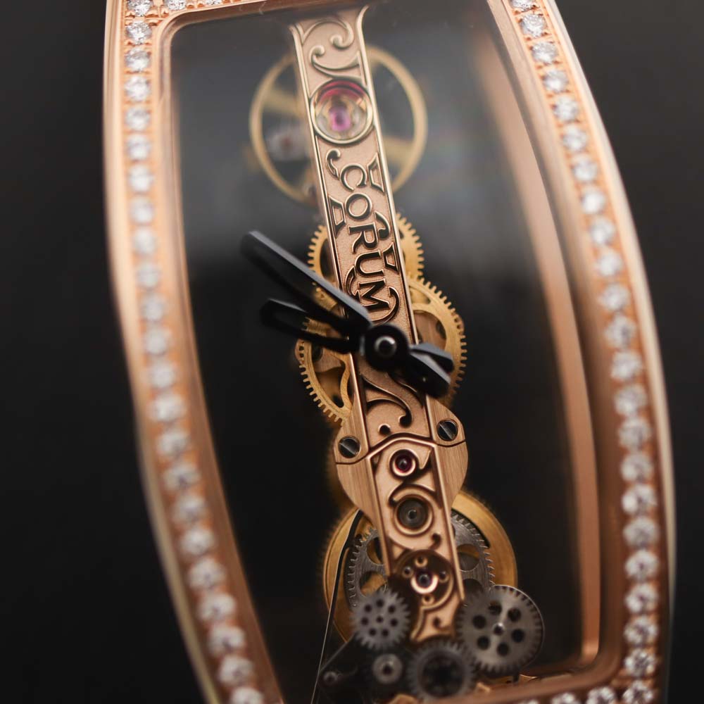 Corum Corum Golden Bridge Miss Rose Gold Diamonds