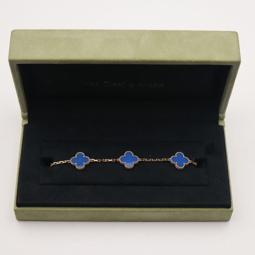 Van Cleef & Arpels Vintage Alhambra bracelet, 5 motifs Bracelet