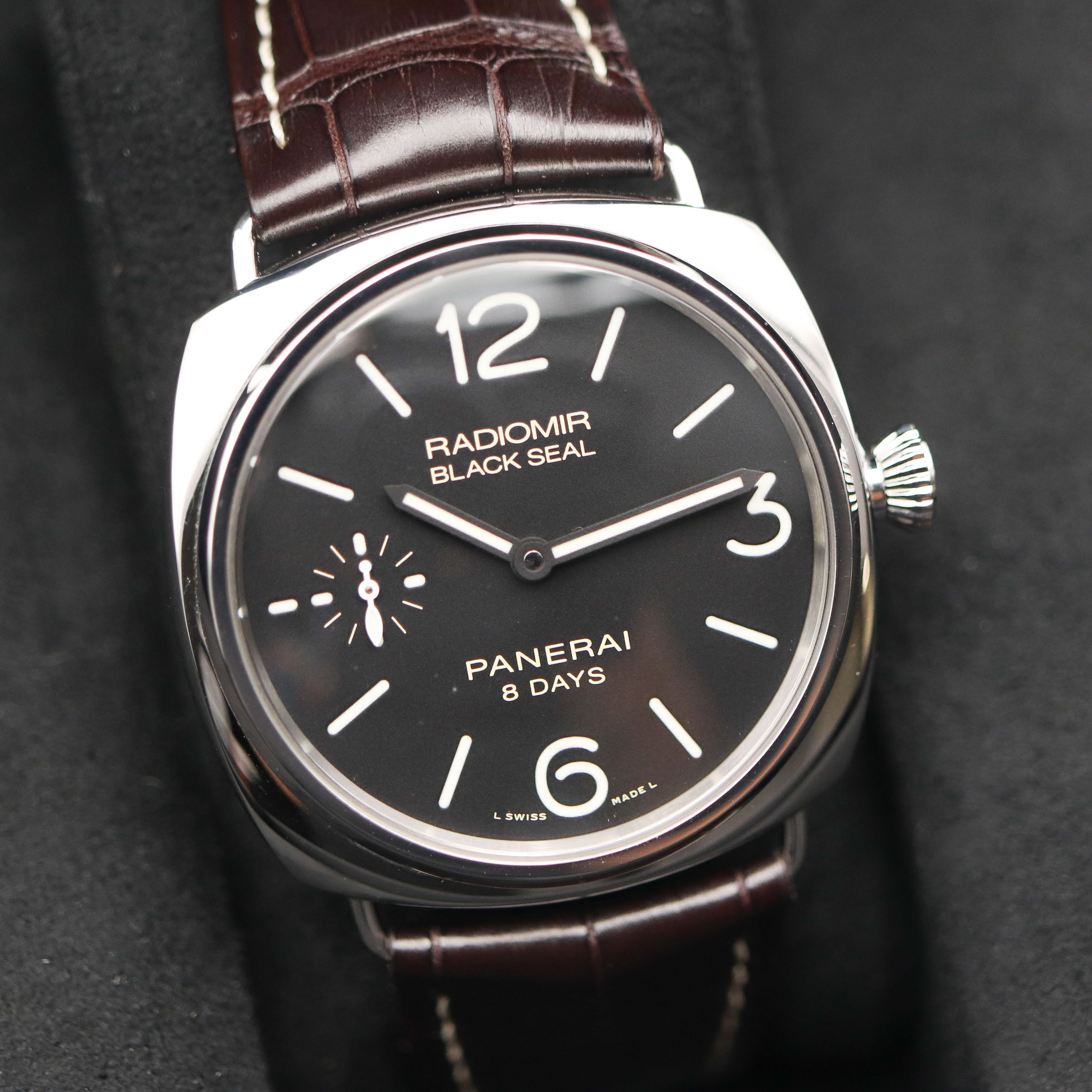 Panerai radiomir black shop seal 8 days