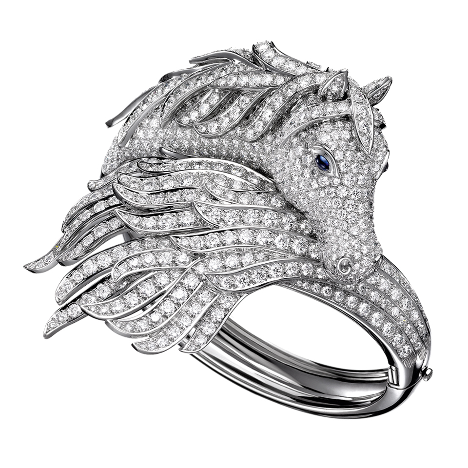 Boucheron Animals Pegase Diamond Bracelet