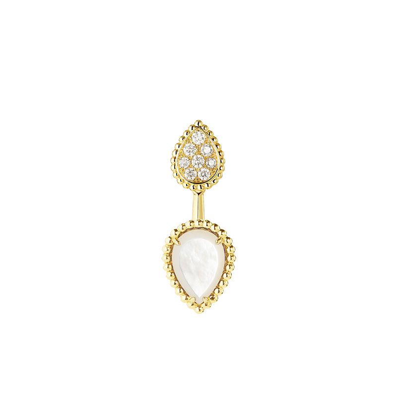 Boucheron Serpent Boheme Pearl Diamond Single  Øreringer