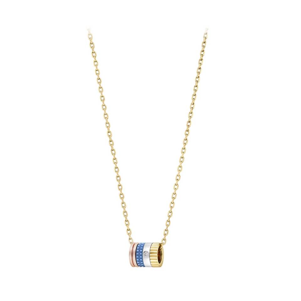 Boucheron Quatre Blue Edition Mini Necklace