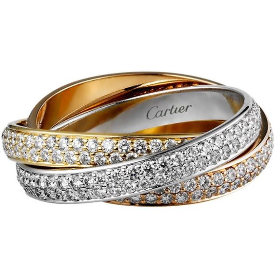 Cartier Trinity Žiedai