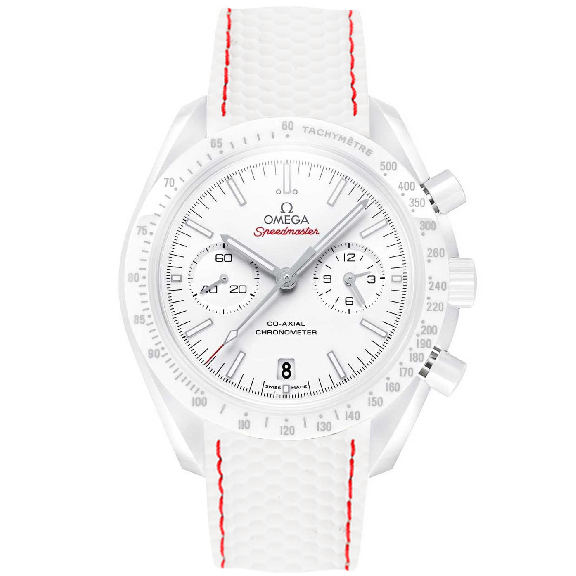 Omega Speedmaster Moonwatch Co-Axial Chronograph  White Side Of The Moon