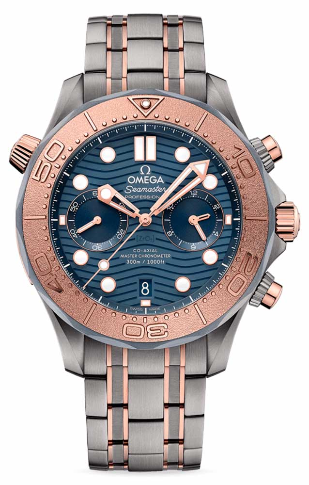 Omega Seamaster Diver 300M Co-Axial Master Chronometer Chronograph 44mm