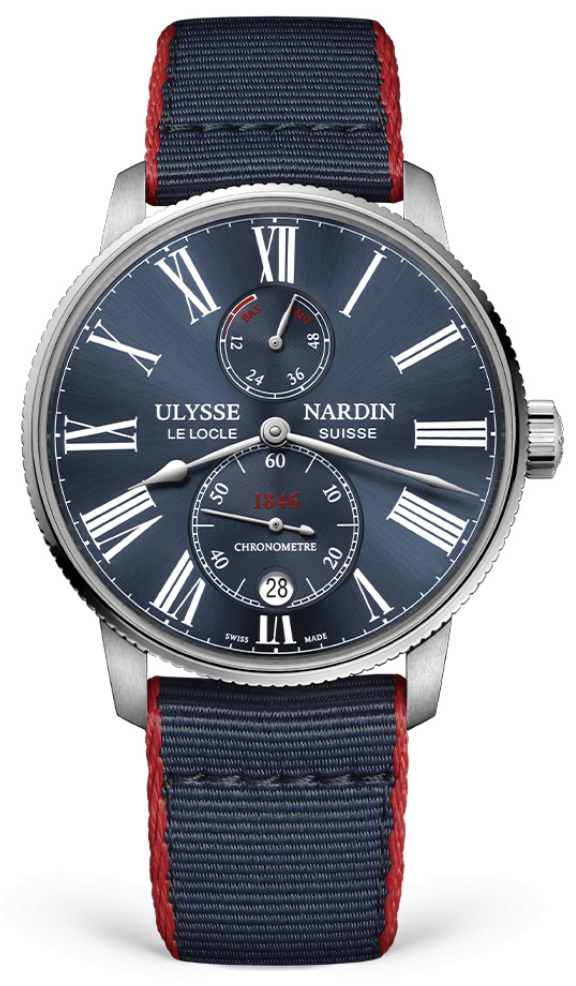 Marine Torpilleur 42 mm Ulysse Nardin 1183 310 3A 0A