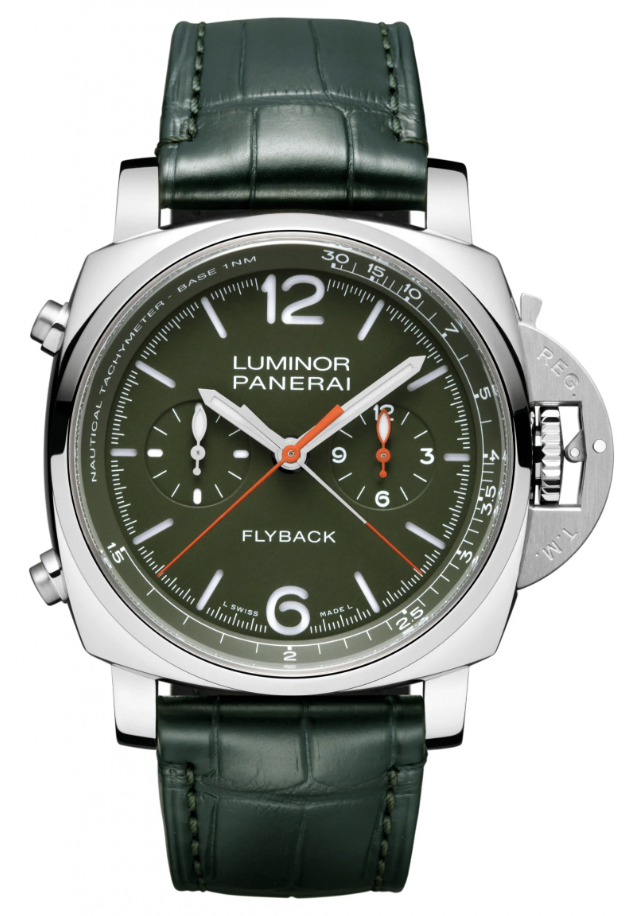 Luminor Chrono Flyback Verde Militare Panerai PAM01296